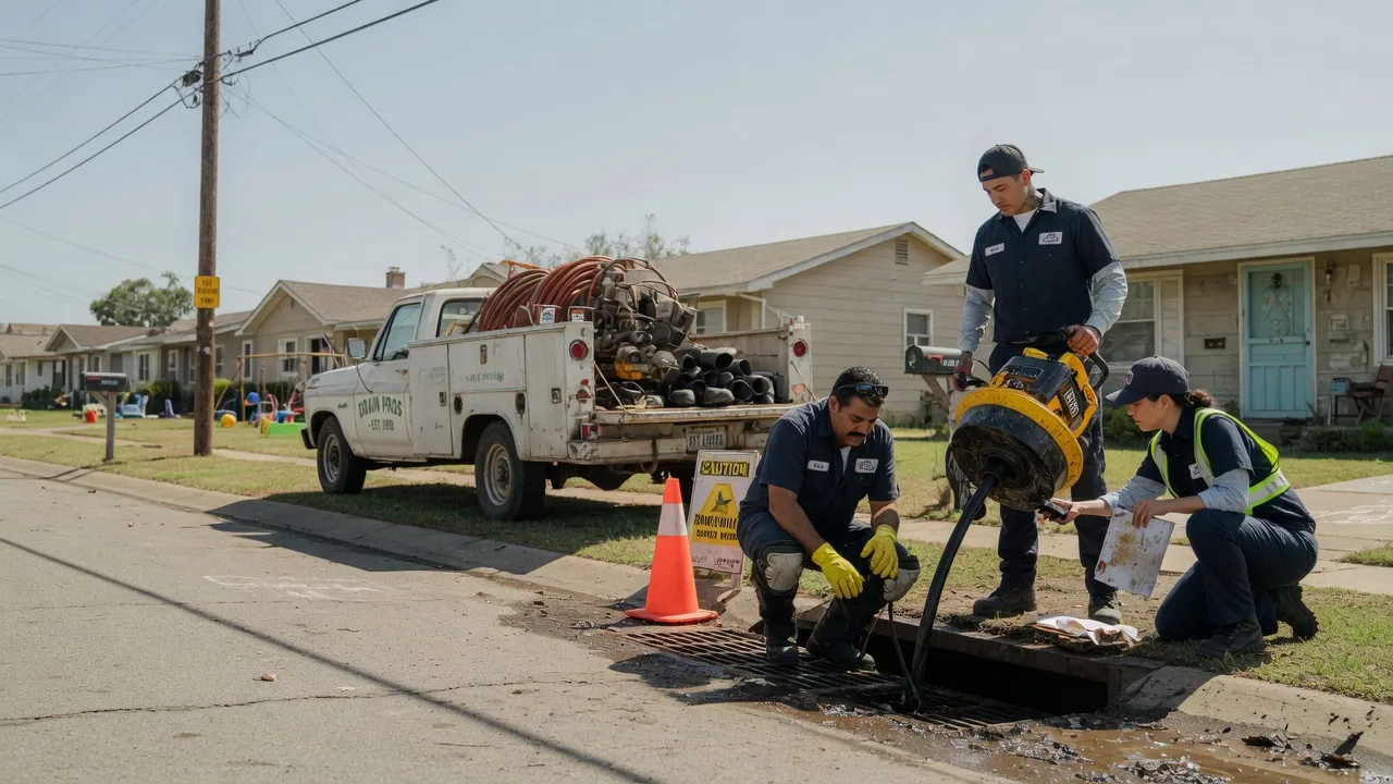 Drain Cleaning in Brownfield, TX near me